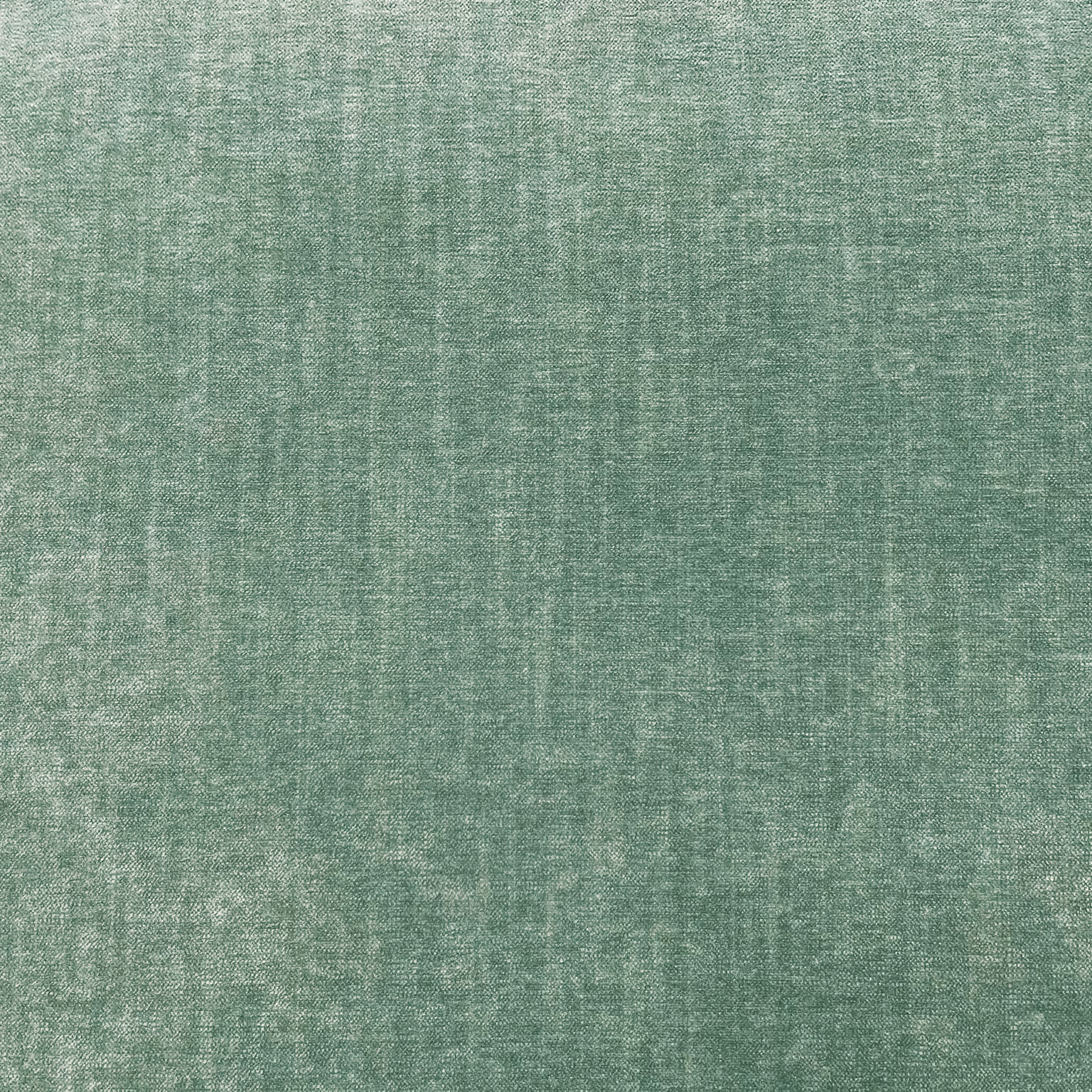 Mottled sage-green chenille with subtle vertical tonal variation and soft woven texture