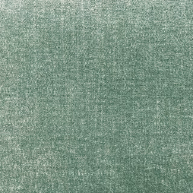 Mottled sage-green chenille with subtle vertical tonal variation and soft woven texture