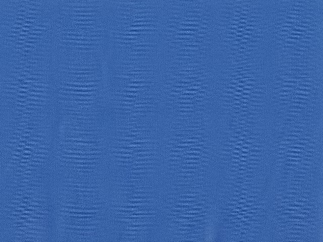 Muted mid-blue flat-weave fabric with a fine, softly textured surface