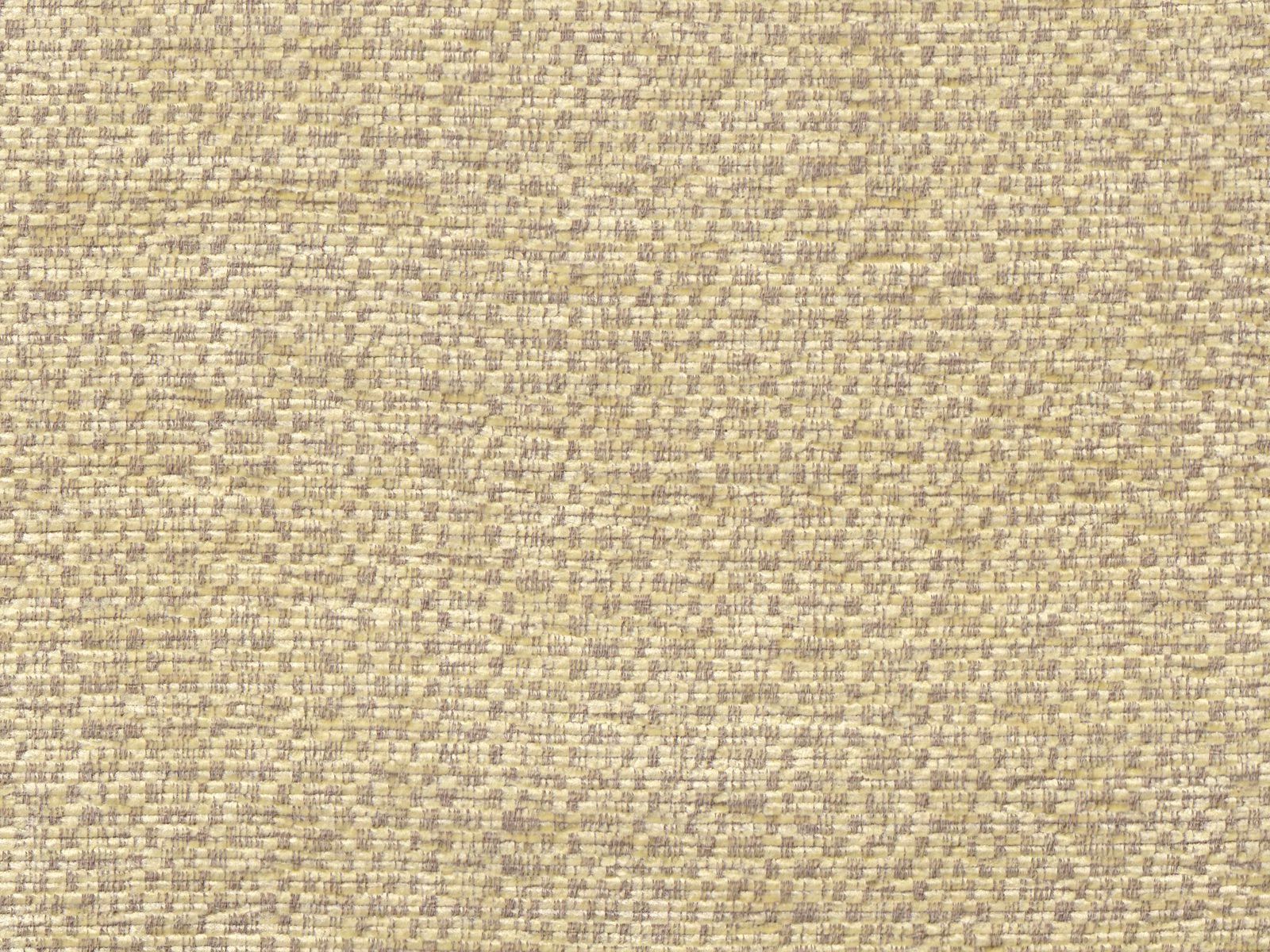 Pale beige chenille with taupe flecks and a close, nubby woven texture