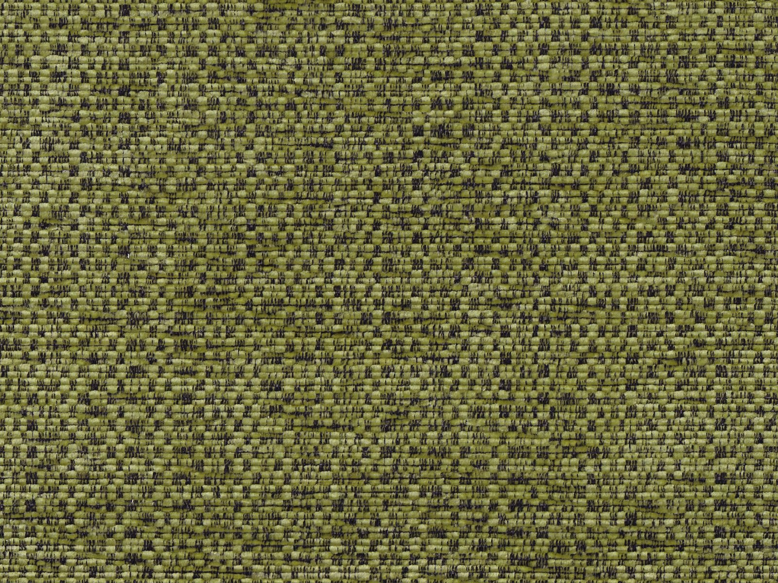 Mottled olive-green chenille with charcoal flecks and a compact nubby weave