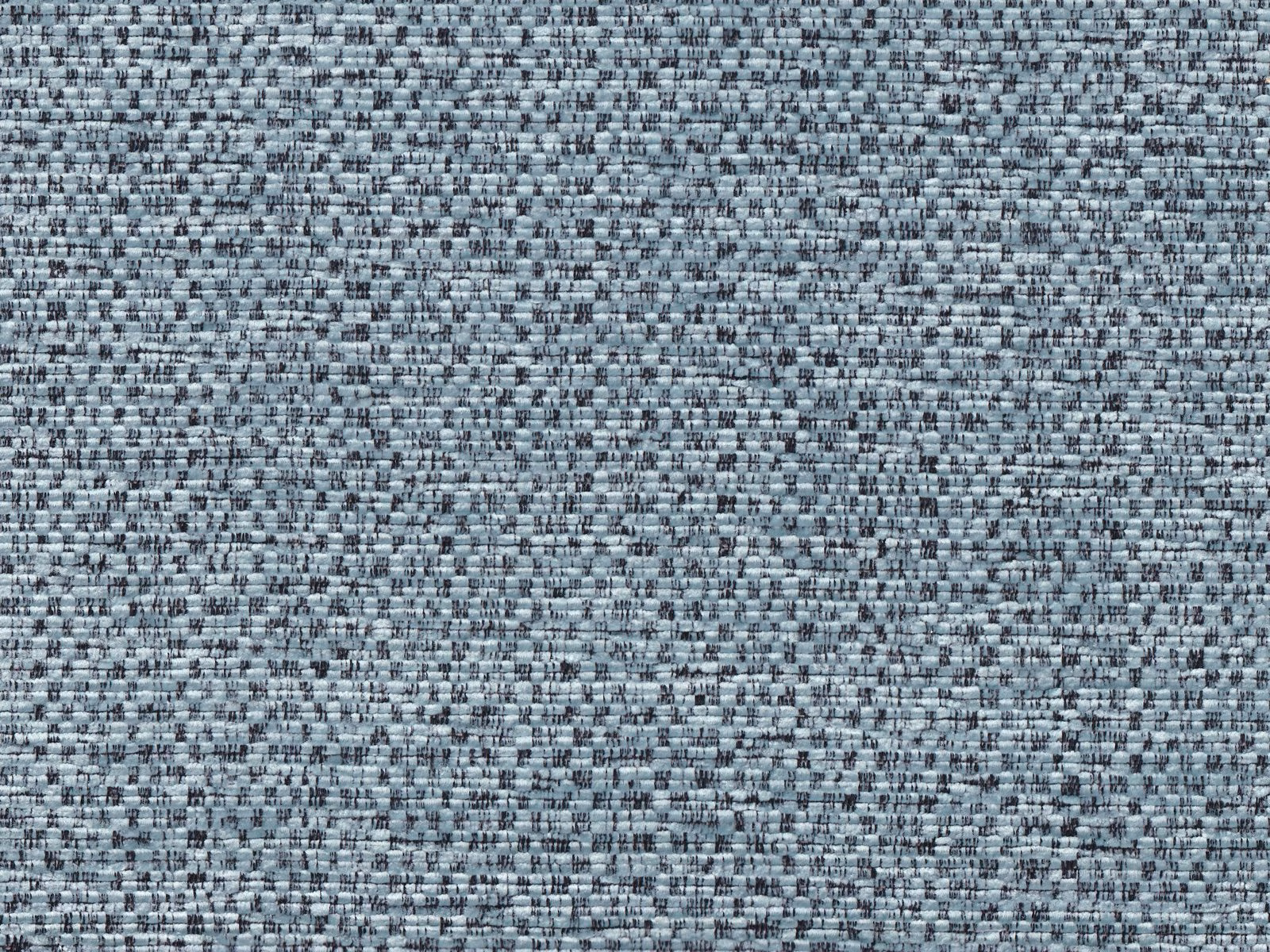 Cool blue-grey chenille with fine silver and slate flecks in a tight woven texture
