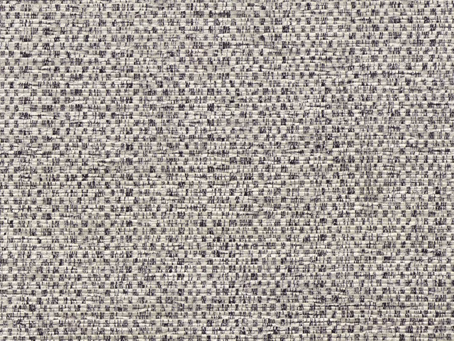 Pale grey chenille with dense charcoal flecks in a fine woven texture
