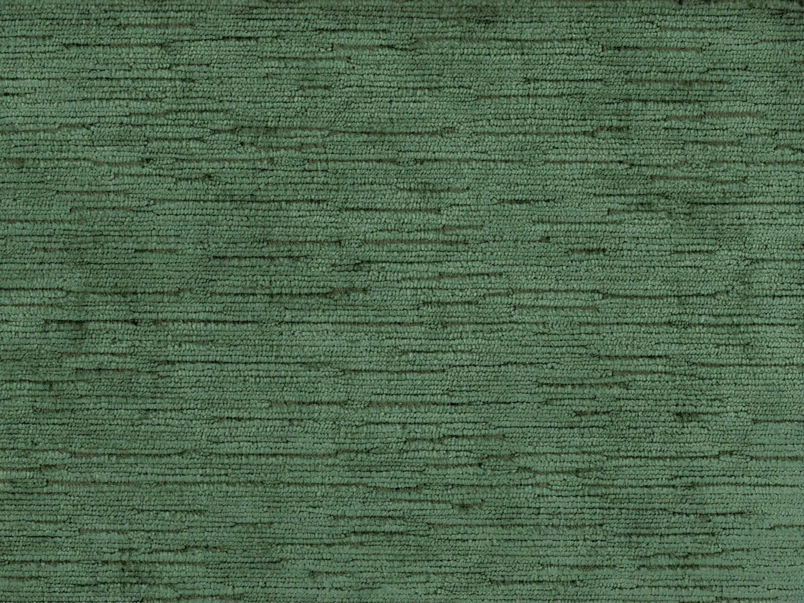 Muted moss-green velvet with subtle horizontal striations and softly varied texture
