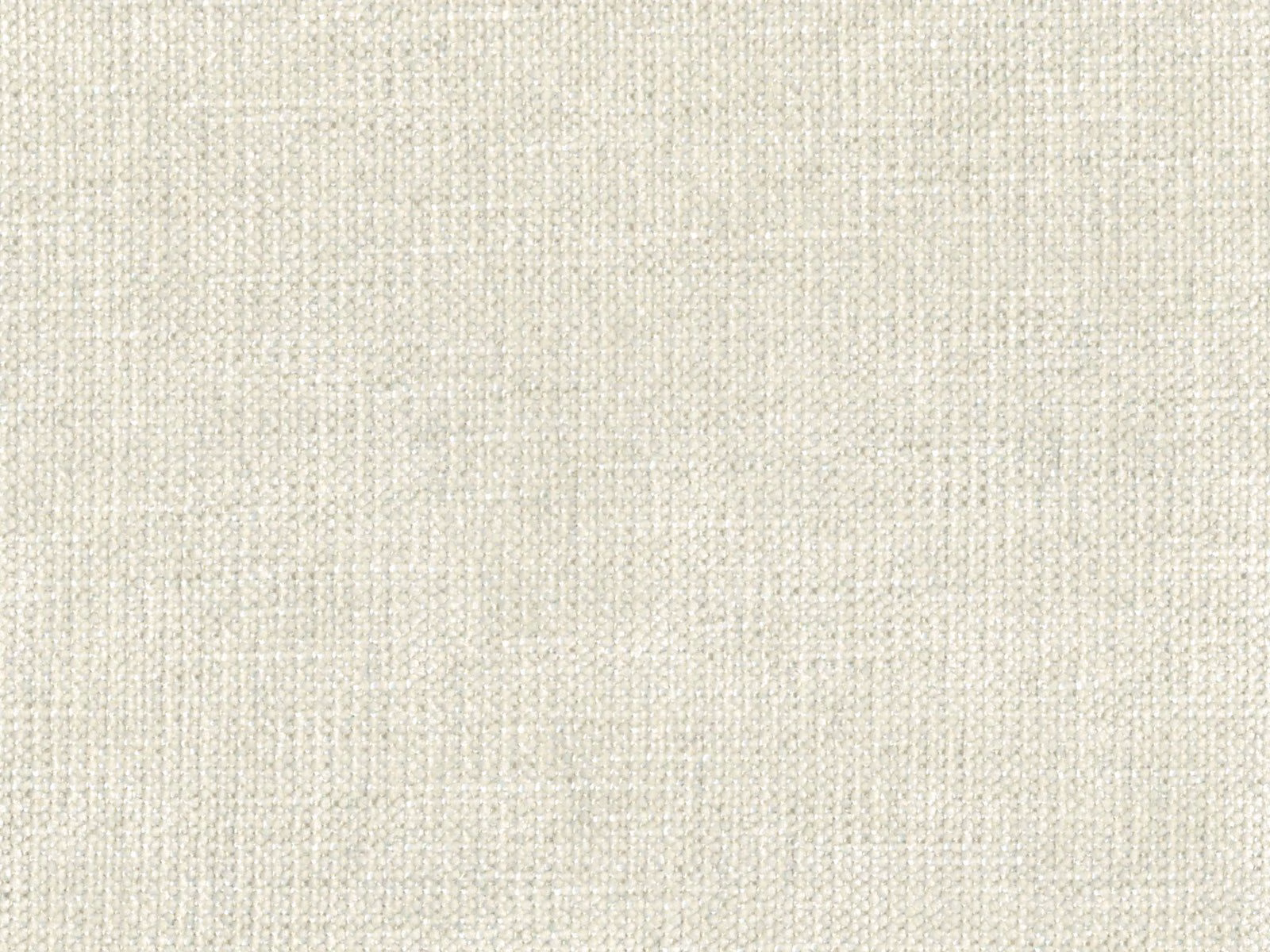 Close-up of pale ivory chenille with a fine woven cross-texture and soft flecked surface