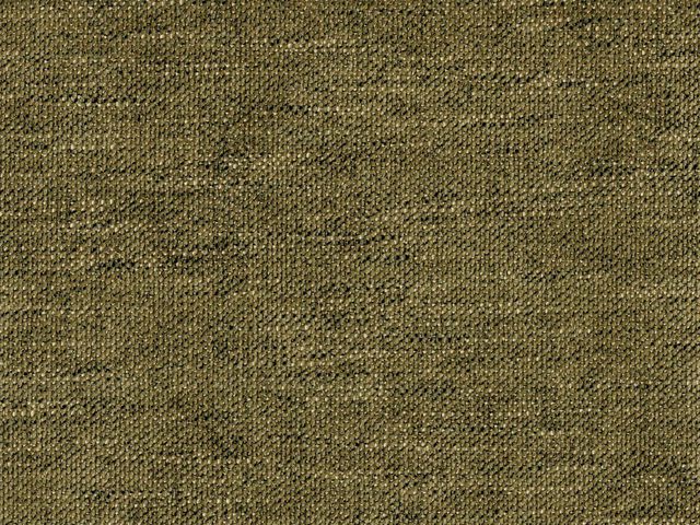 Muted olive chenille with charcoal flecks and a close pebbled weave