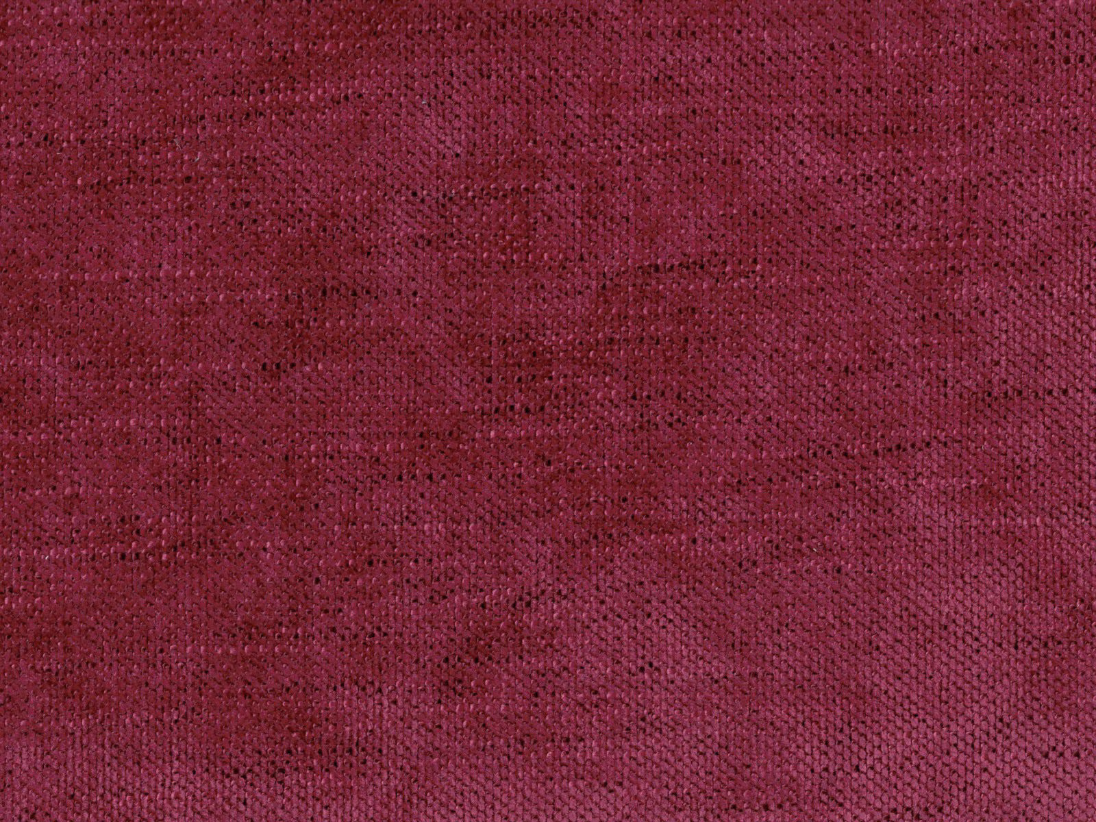 Deep berry-magenta chenille showing softly mottled plum-toned woven texture