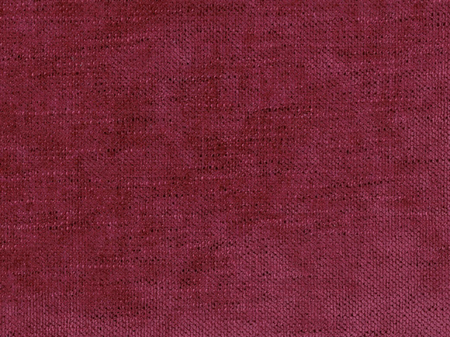 Deep berry-magenta chenille showing softly mottled plum-toned woven texture