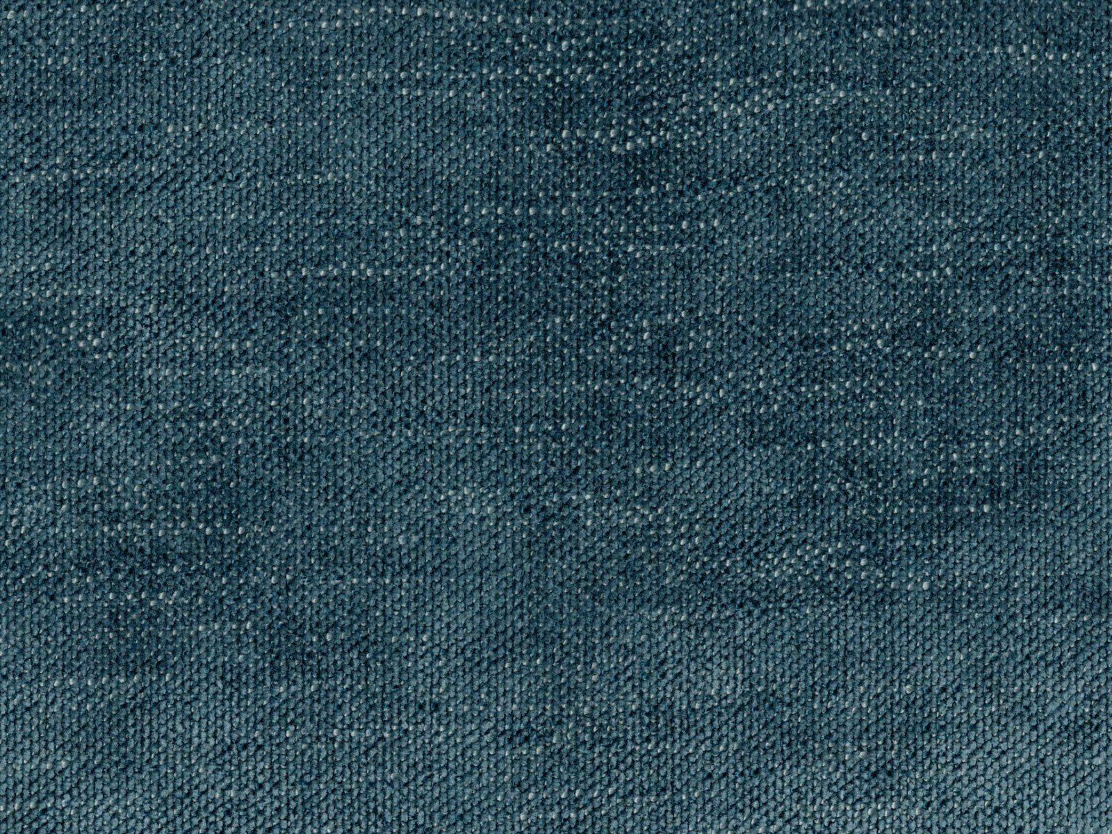 Deep petrol teal chenille with a finely woven, softly mottled blue-green surface