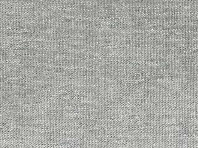 Pale cool-grey chenille with a softly mottled, close-woven surface