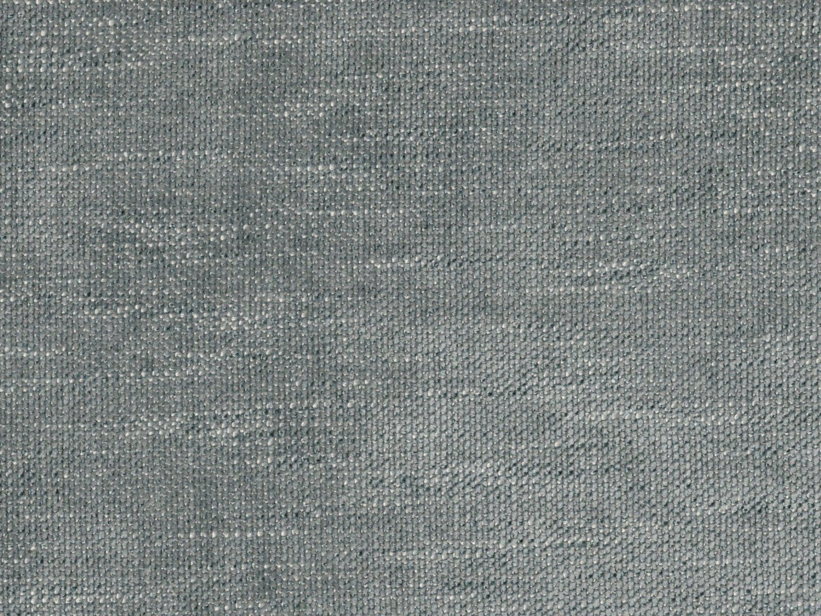 Cool blue-grey chenille with fine horizontal slubs and a softly mottled surface