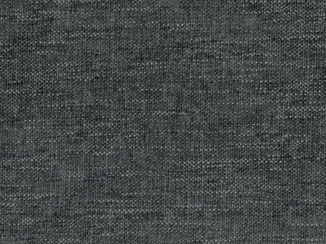 Close-up of charcoal-grey chenille with a finely mottled woven texture