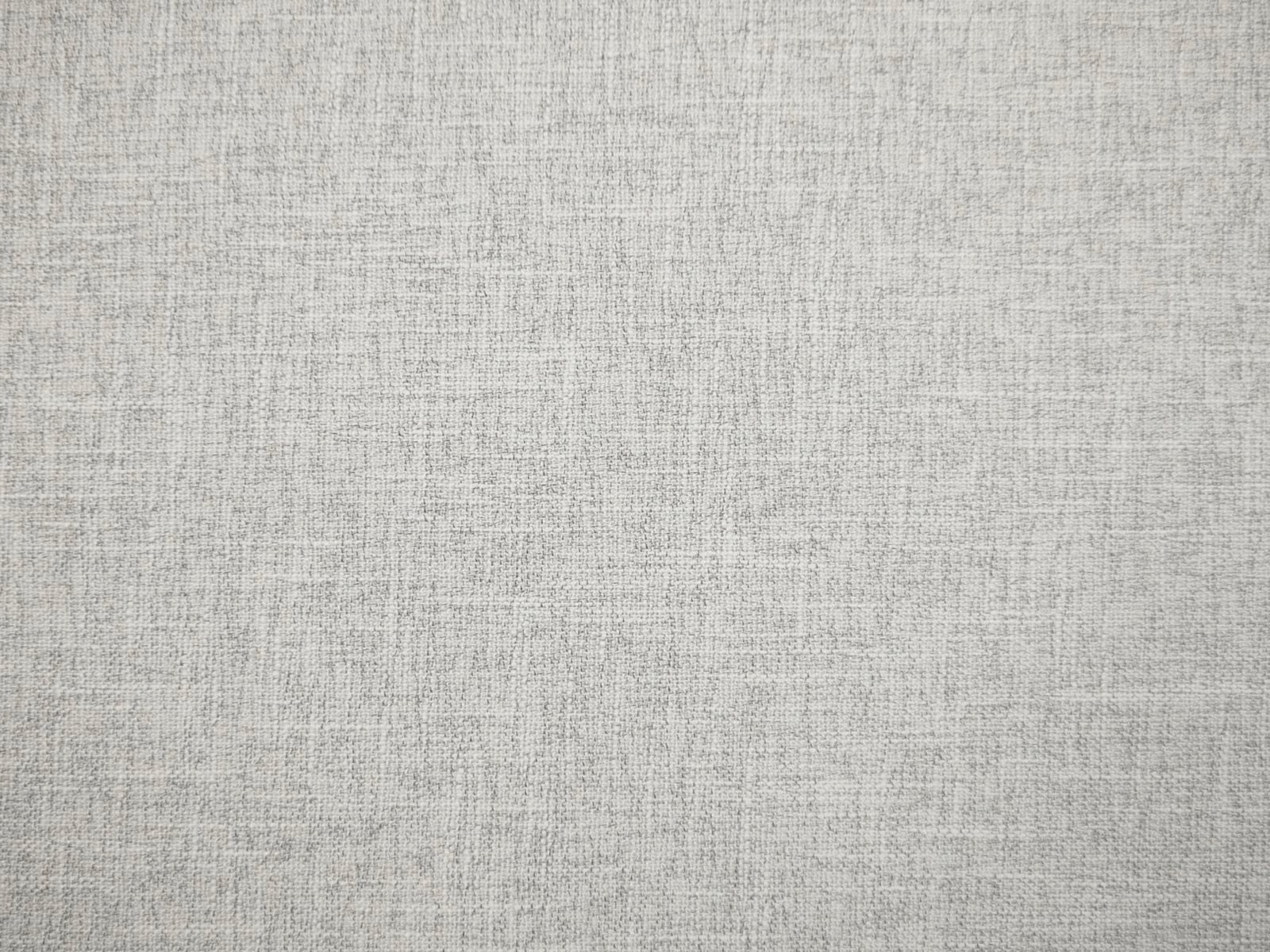 Pale cool-grey faux-linen weave with fine crosshatched slub texture