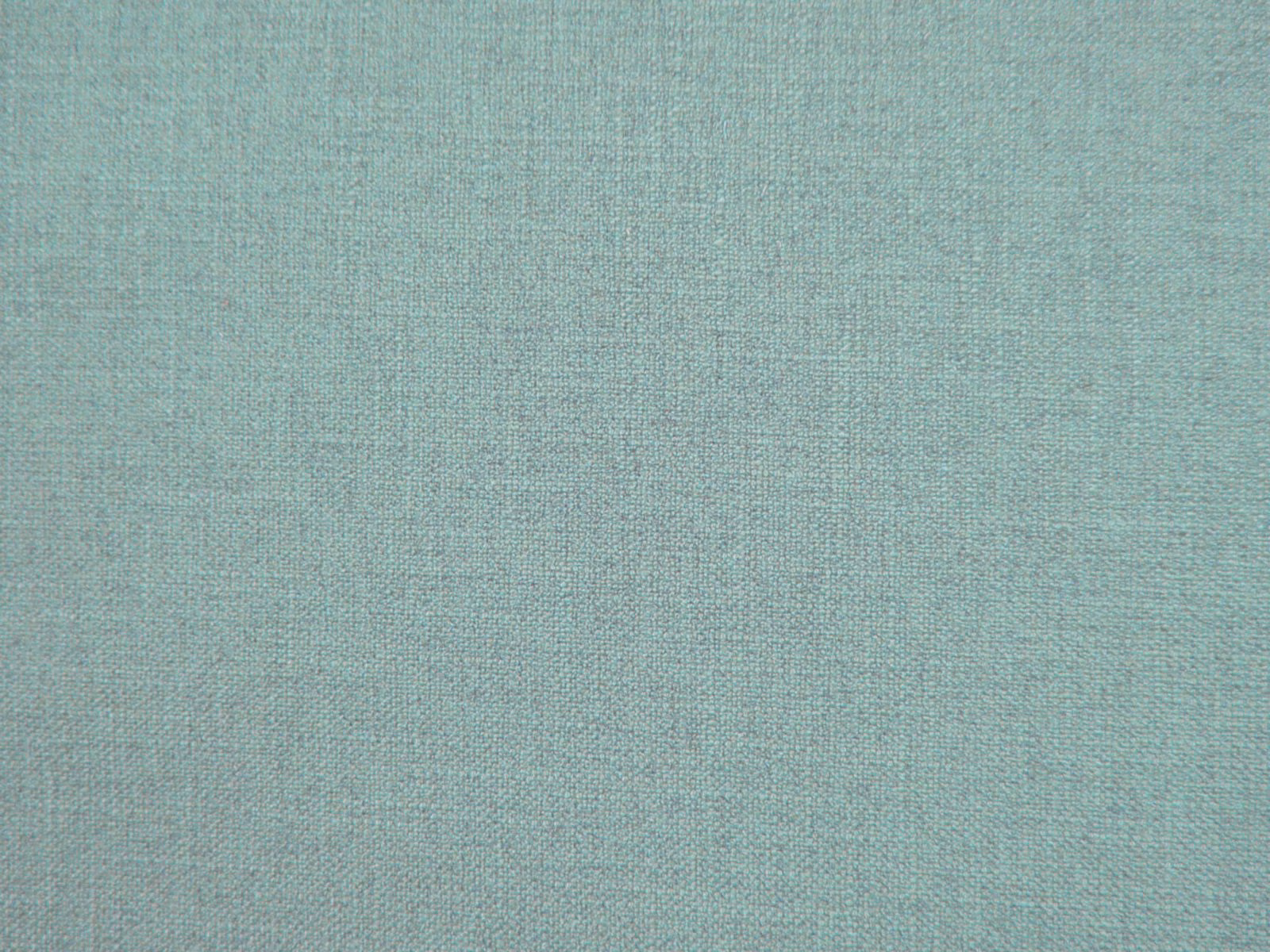 Close-up of pale seafoam teal faux-linen weave with subtle crosshatch texture
