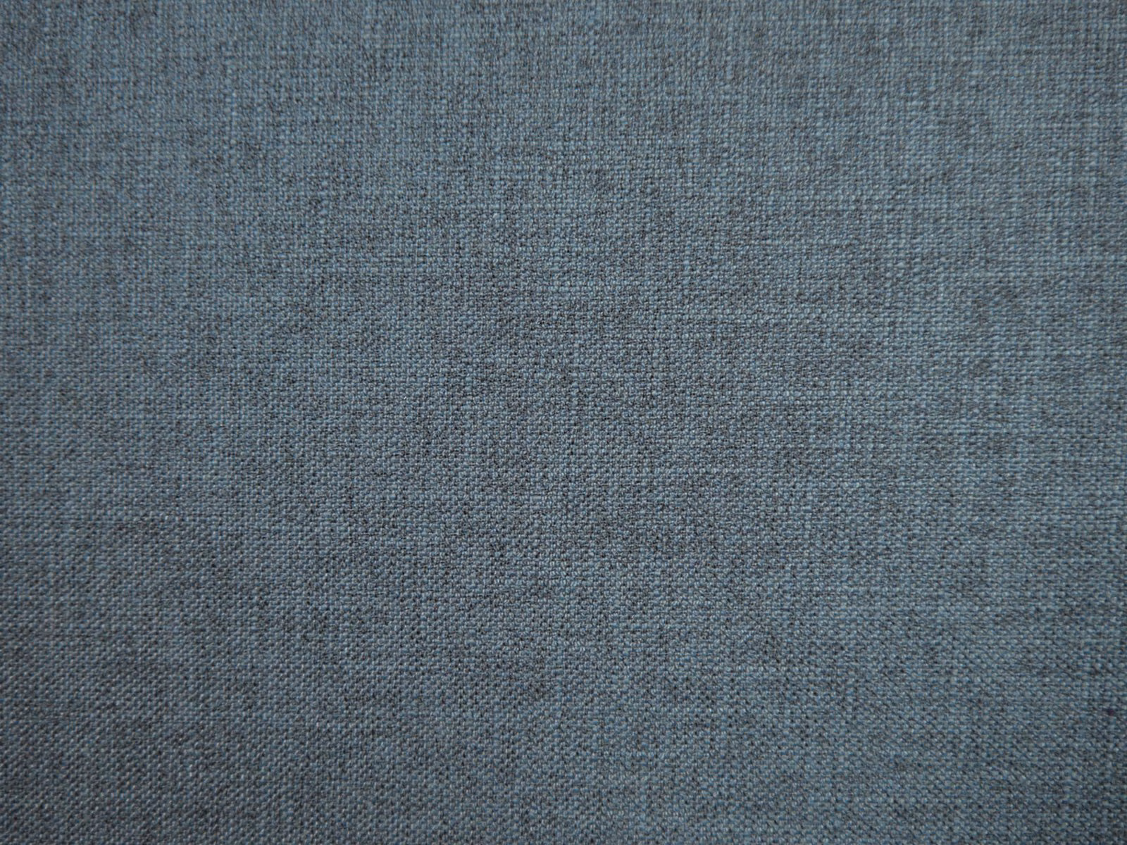 Muted blue-grey faux linen with a fine crosshatch weave and softly varied texture