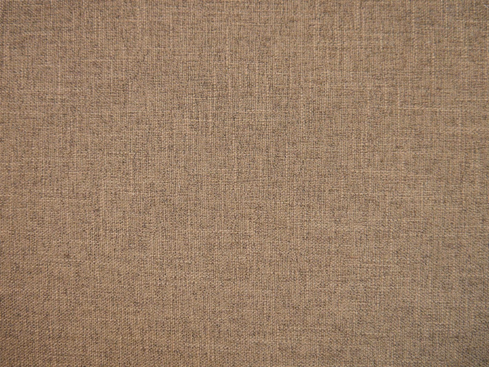 Warm taupe faux-linen weave with fine vertical texture and softly mottled tonal variation