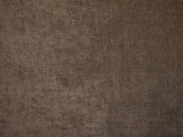 Warm brown taupe chenille with softly mottled woven texture and subtle tonal variation