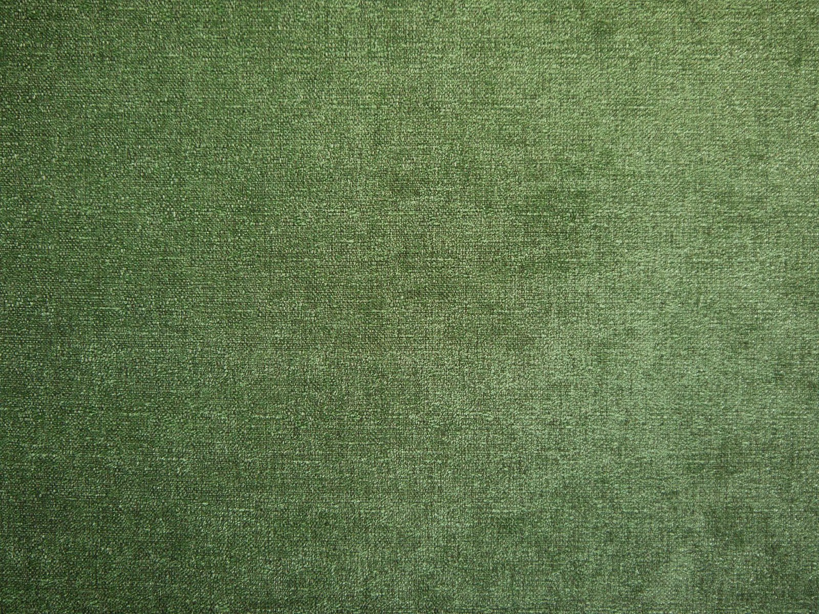 Mottled moss-green chenille with a softly nubby woven texture