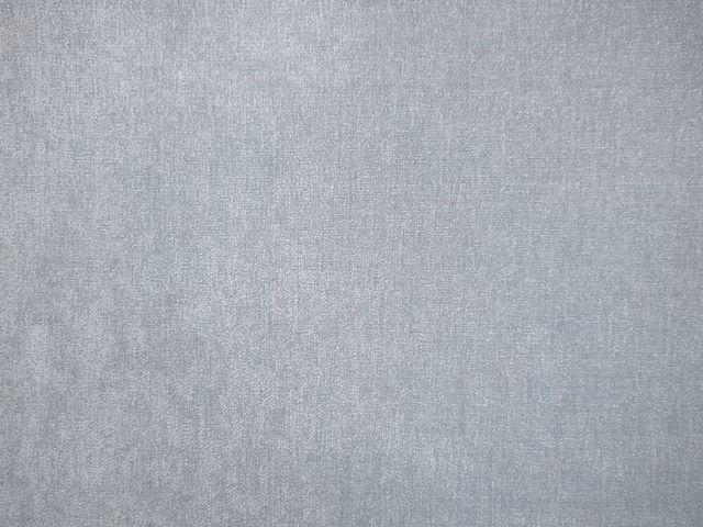 Pale blue-grey chenille with softly clouded, lightly lustrous woven texture