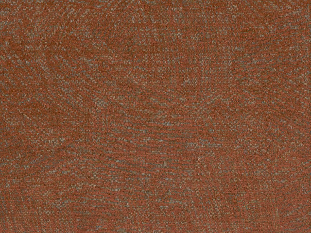 Mottled rust-brown chenille with fine blue-grey flecks and a softly brushed weave