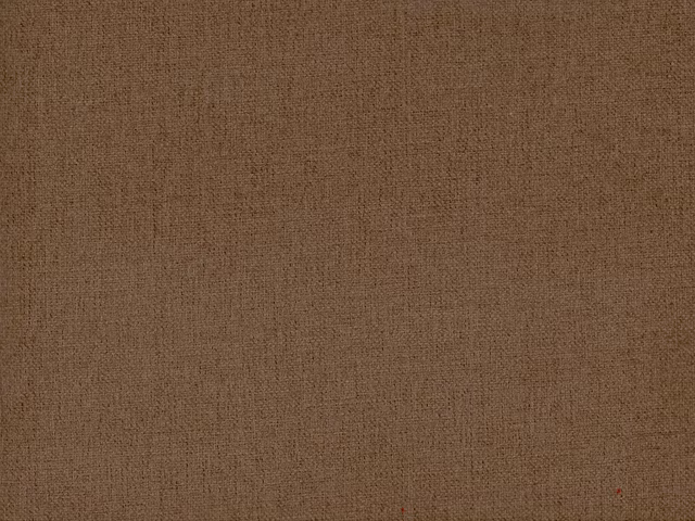 Warm cocoa-brown chenille with a fine, subtly flecked plain weave