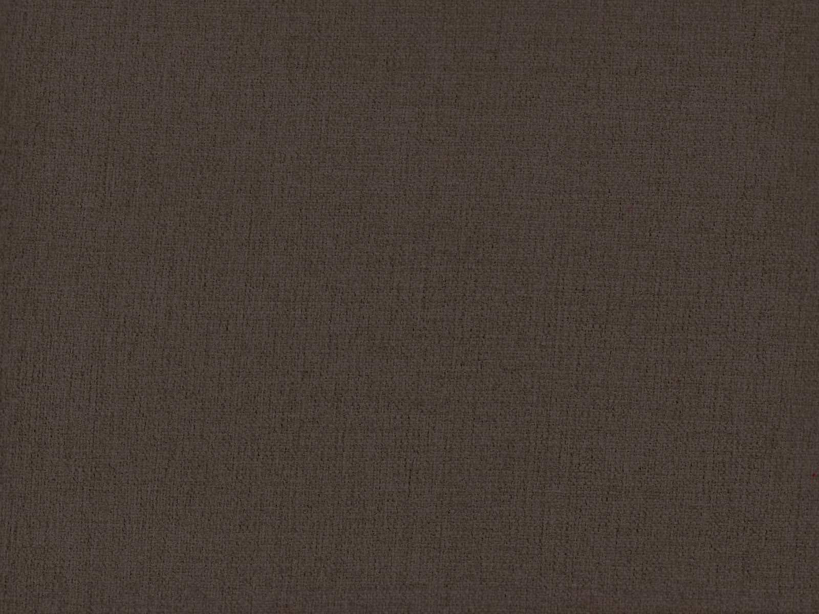 Deep brown-taupe chenille with a fine, softly irregular woven texture