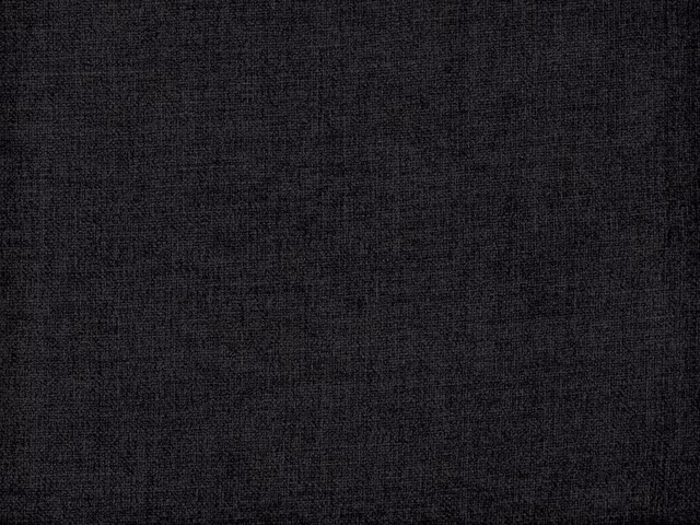 Deep charcoal-black chenille with a subtle mottled weave and softly textured surface