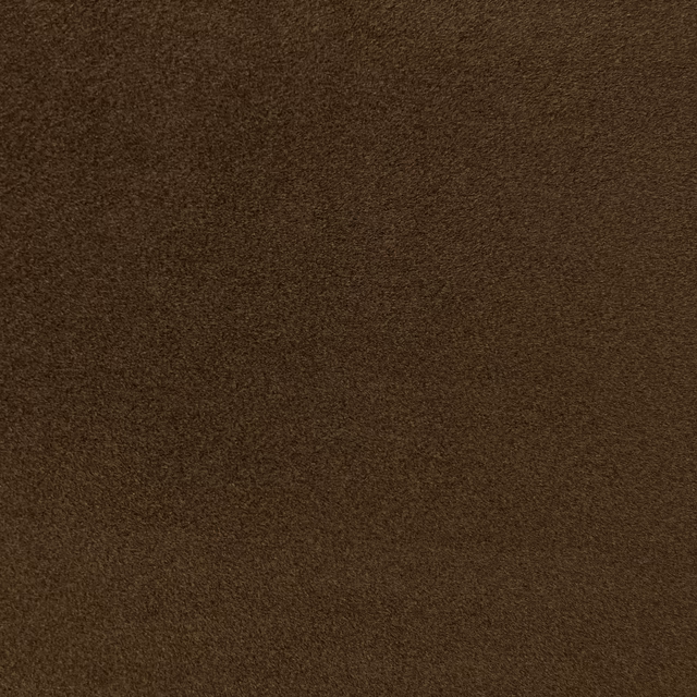 Deep chocolate-brown chenille with a softly mottled, close-textured surface
