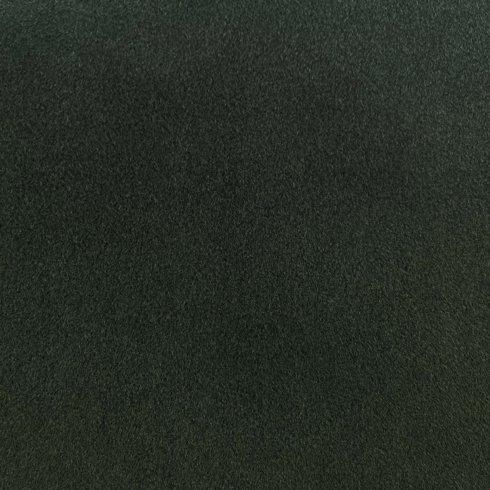 Deep forest-green chenille with a soft, subtly brushed plain weave