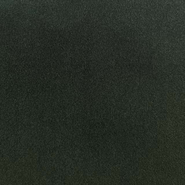 Deep forest-green chenille with a soft, subtly brushed plain weave