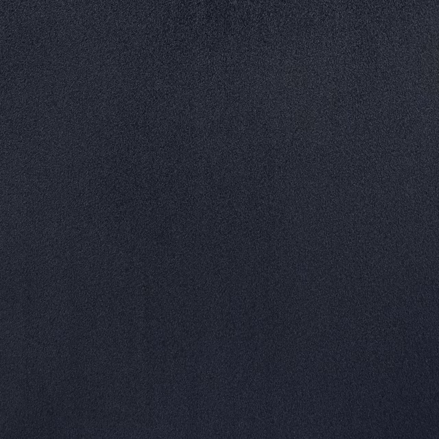 Deep charcoal-blue plain chenille with a fine softly mottled surface texture