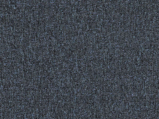 Charcoal blue-grey chenille with fine mottled vertical weave and subtle lighter flecks