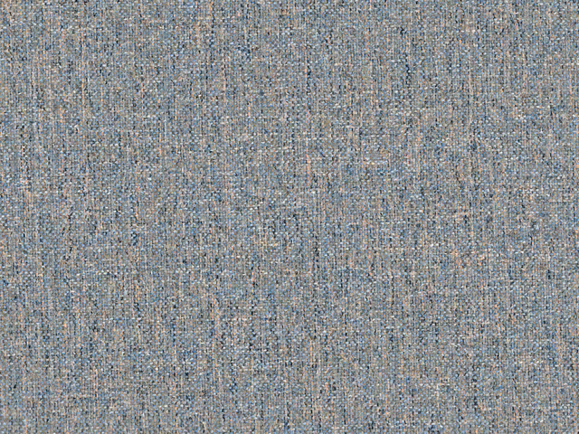 Blue-grey chenille with fine taupe flecks and a softly variegated woven surface