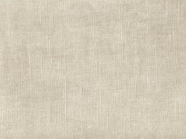 Pale greige chenille with fine vertical woven texture and softly mottled surface