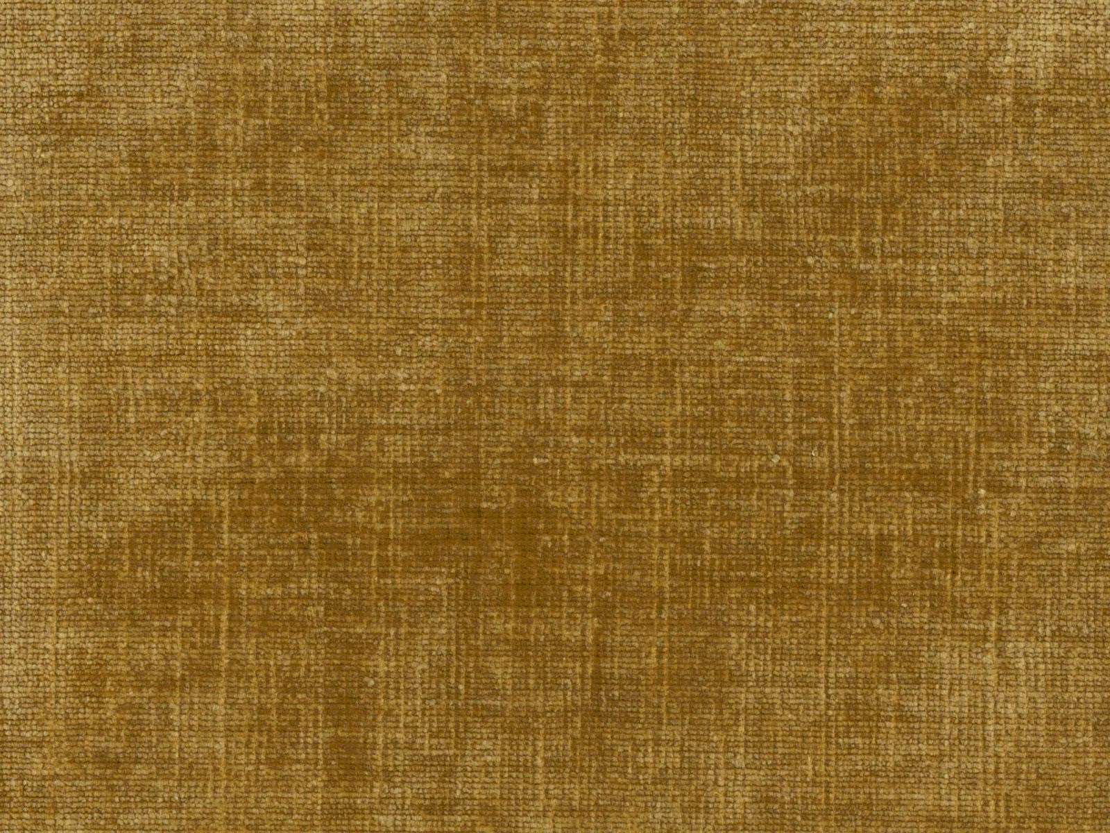 Warm ochre-brown chenille with a finely crosshatched, softly mottled woven texture