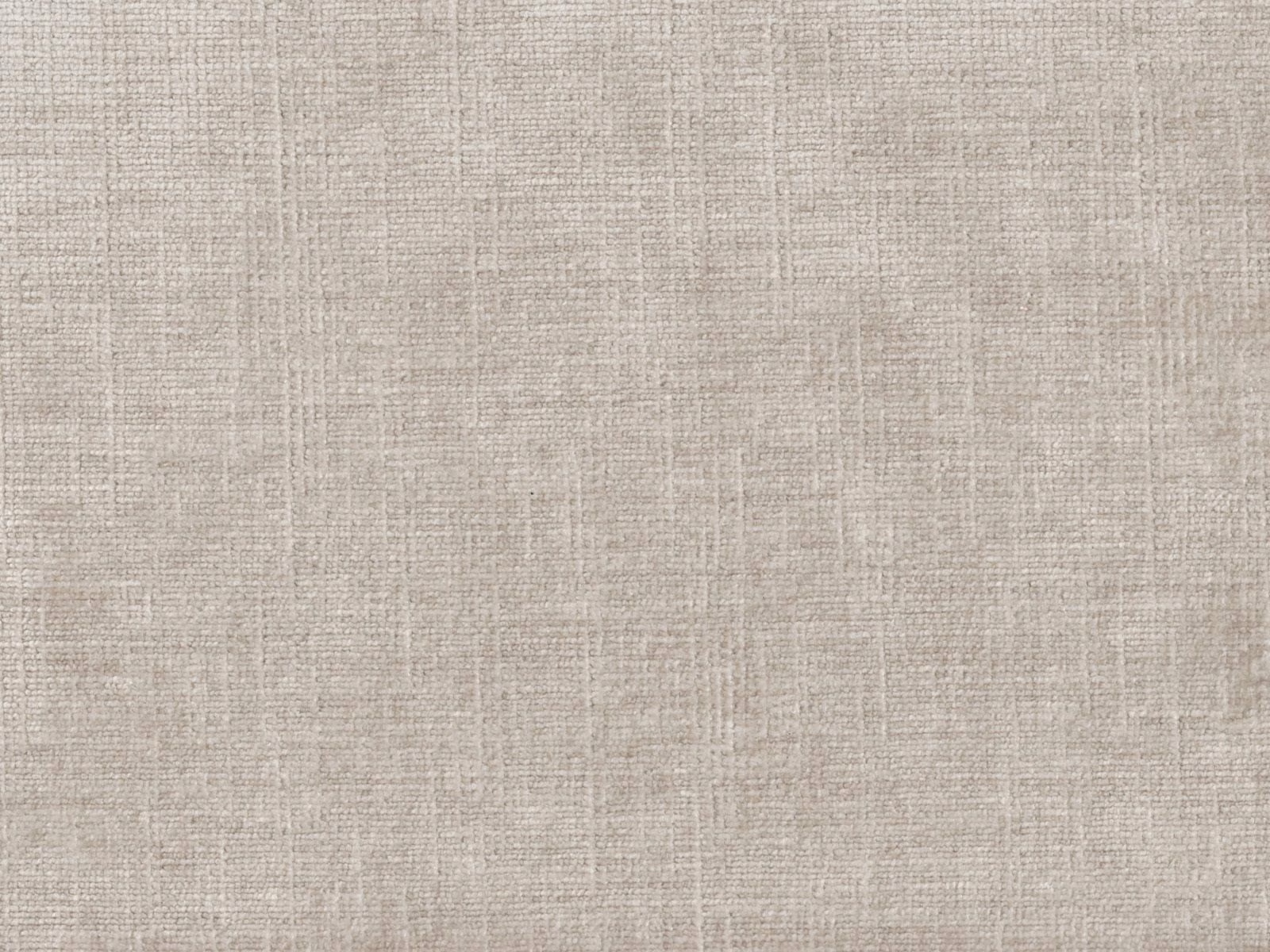 Pale warm greige chenille with a fine irregular crosshatched weave
