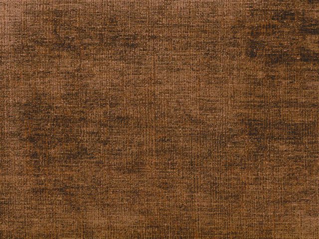 Warm chestnut chenille with dark flecks and an irregular woven texture