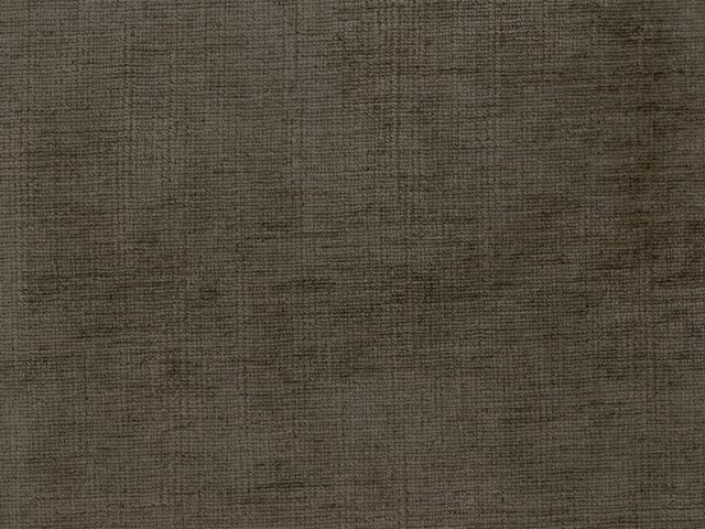Deep taupe-brown chenille with subtle crosshatched woven texture