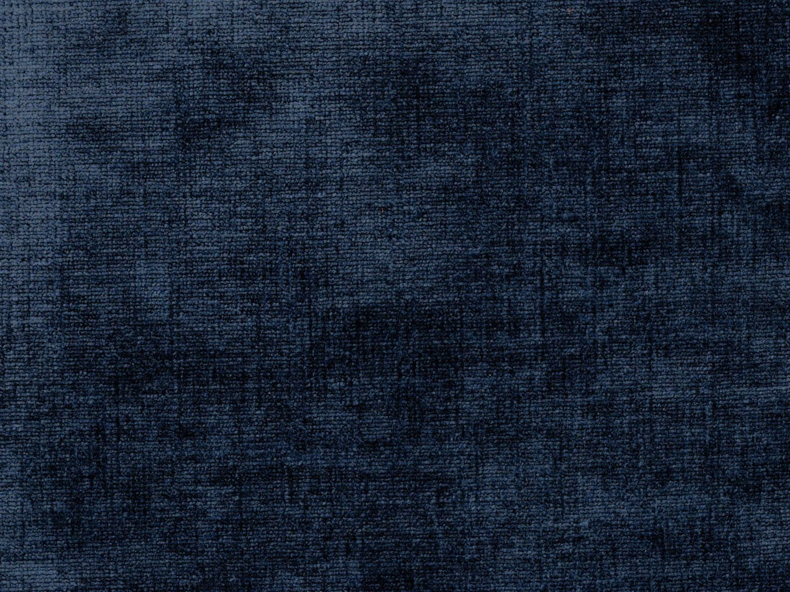 Deep navy chenille swatch showing dense woven texture and subtle tonal crosshatch variation