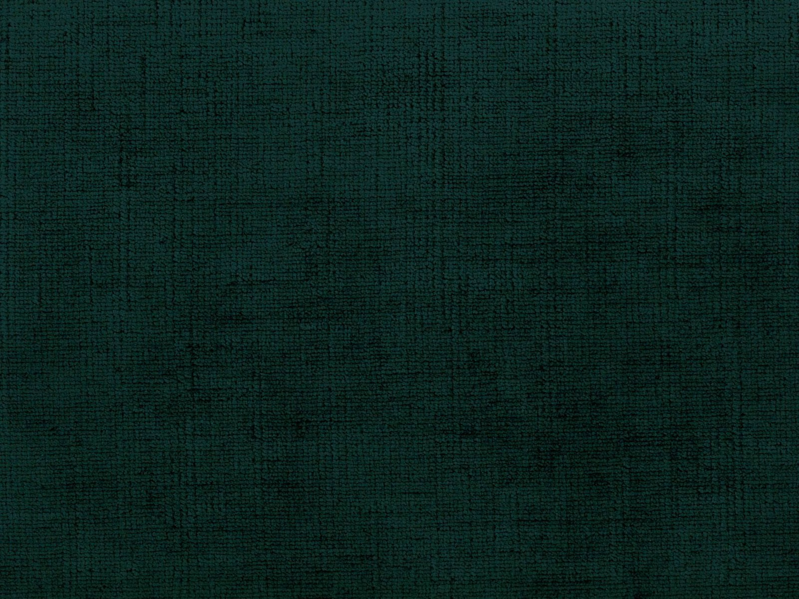 Deep forest-teal chenille with subtle black crosshatch texture