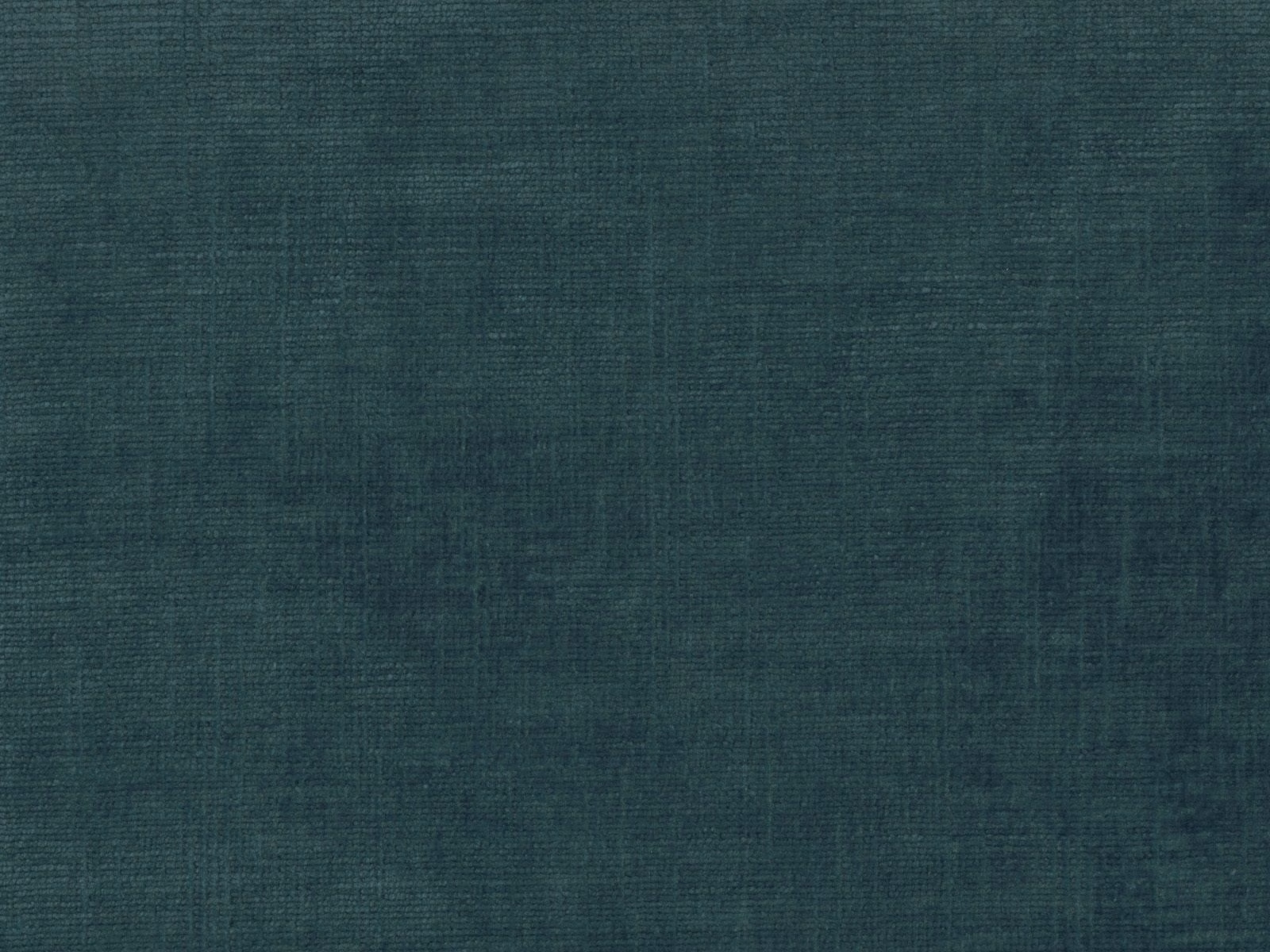 Deep blue-green teal chenille with subtle tonal woven texture