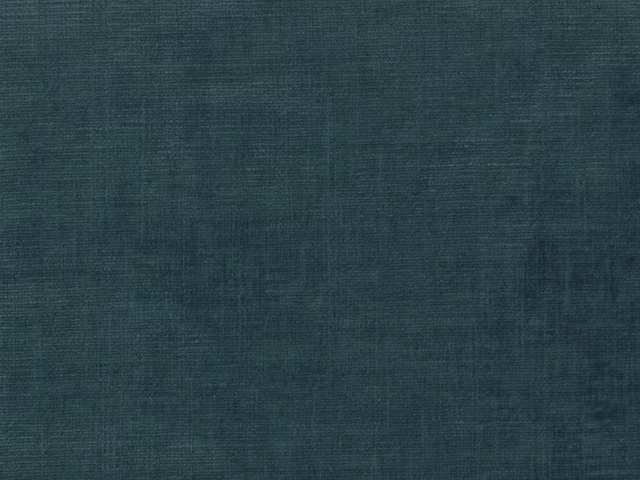 Deep blue-green teal chenille with subtle tonal woven texture