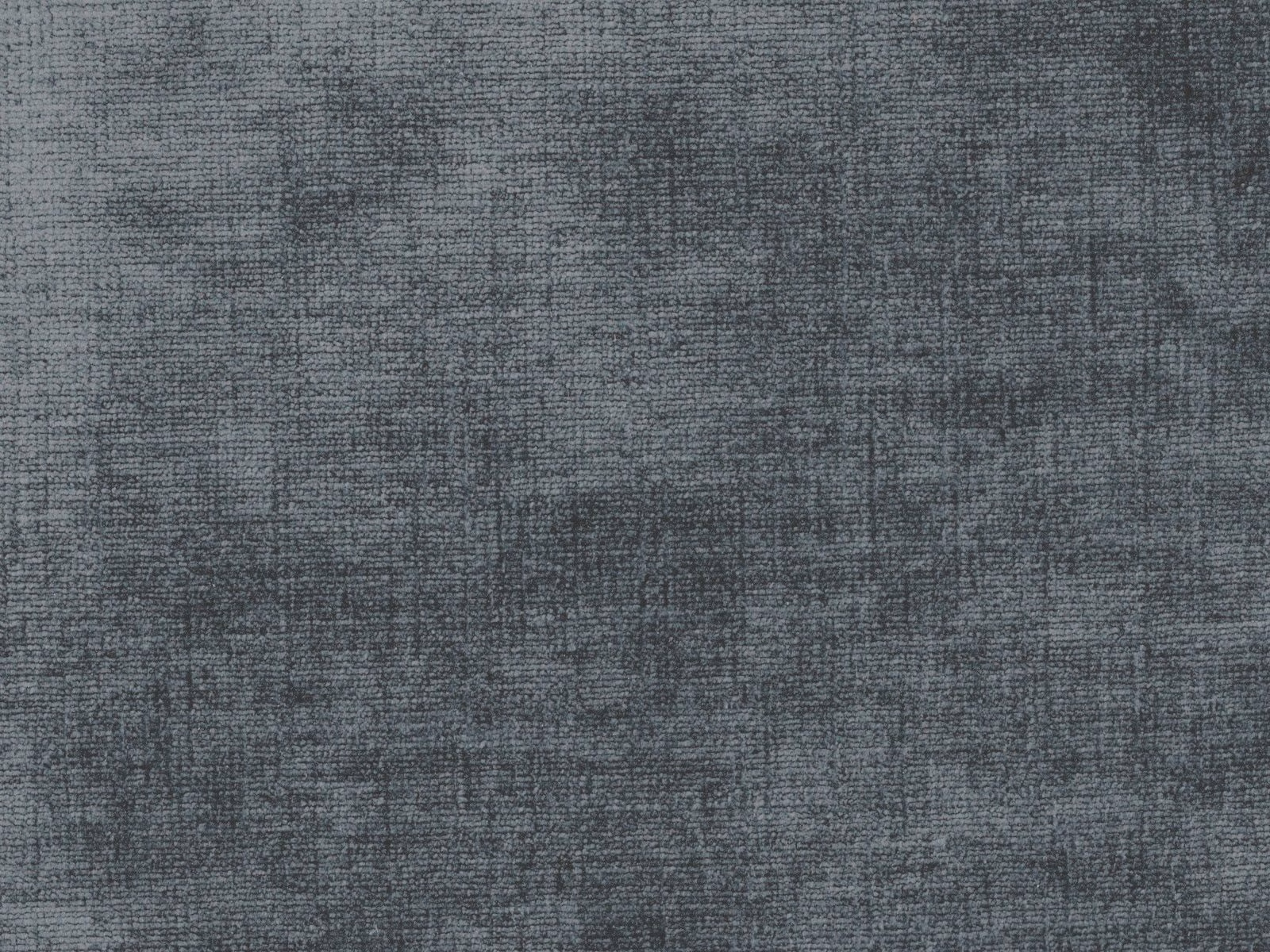 Charcoal slate-grey chenille with a fine crosshatched woven texture