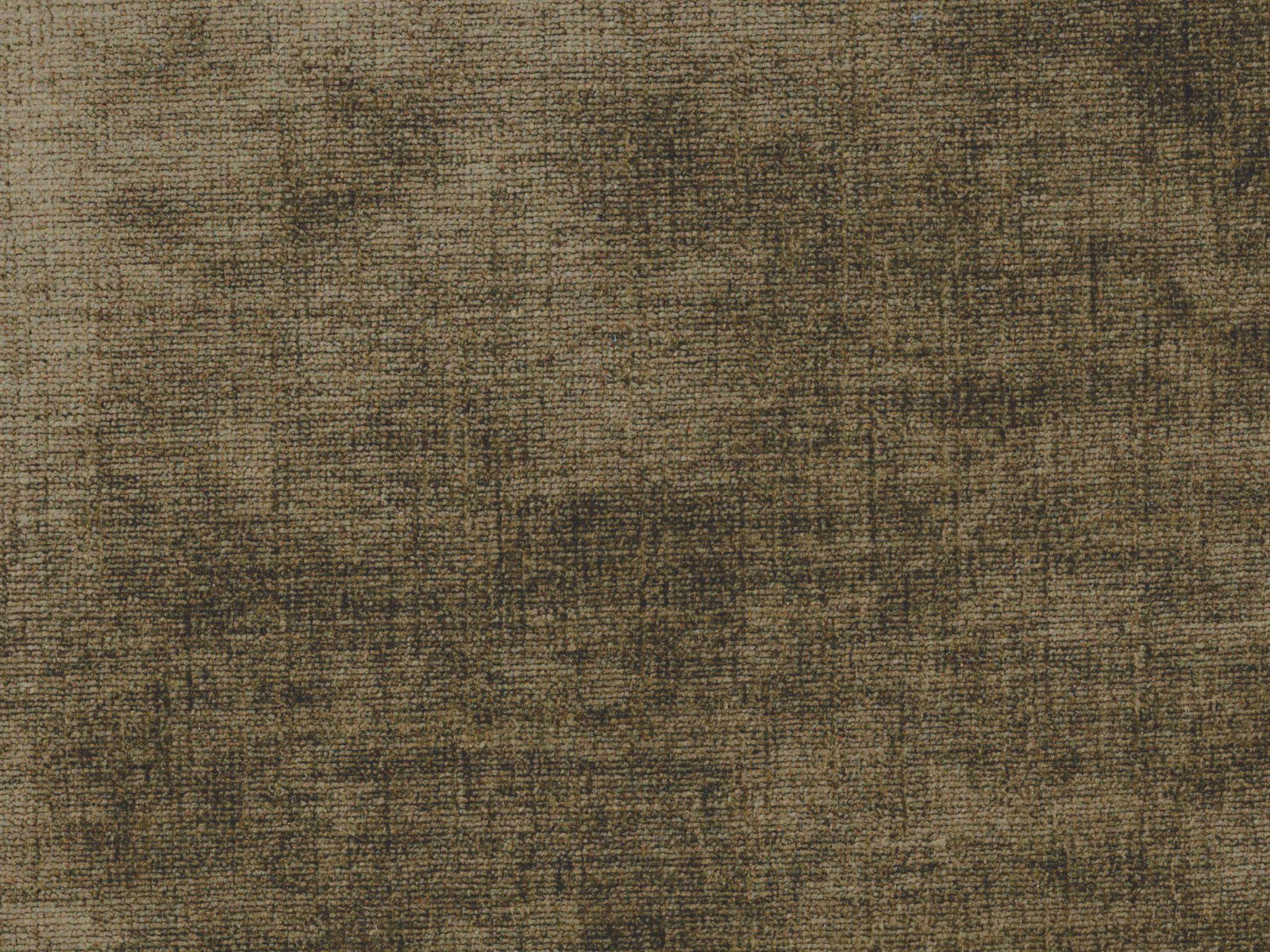 Mottled olive-taupe chenille with dark flecks and subtle crosswoven texture
