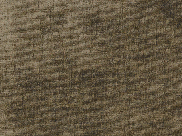 Mottled olive-taupe chenille with dark flecks and subtle crosswoven texture