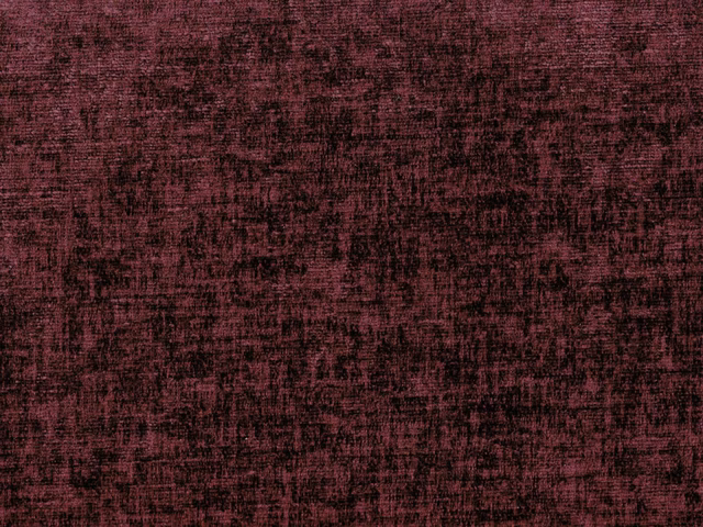Dark plum chenille swatch with blackened crosshatch texture and subtle burgundy variation