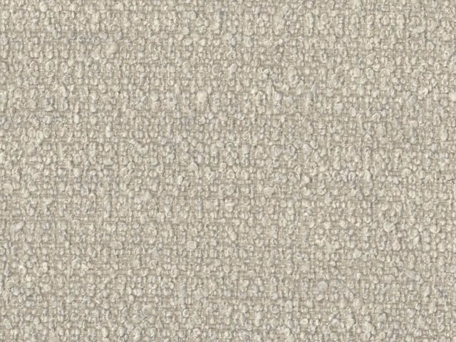 Pale greige boucle with dense ivory and taupe looped texture