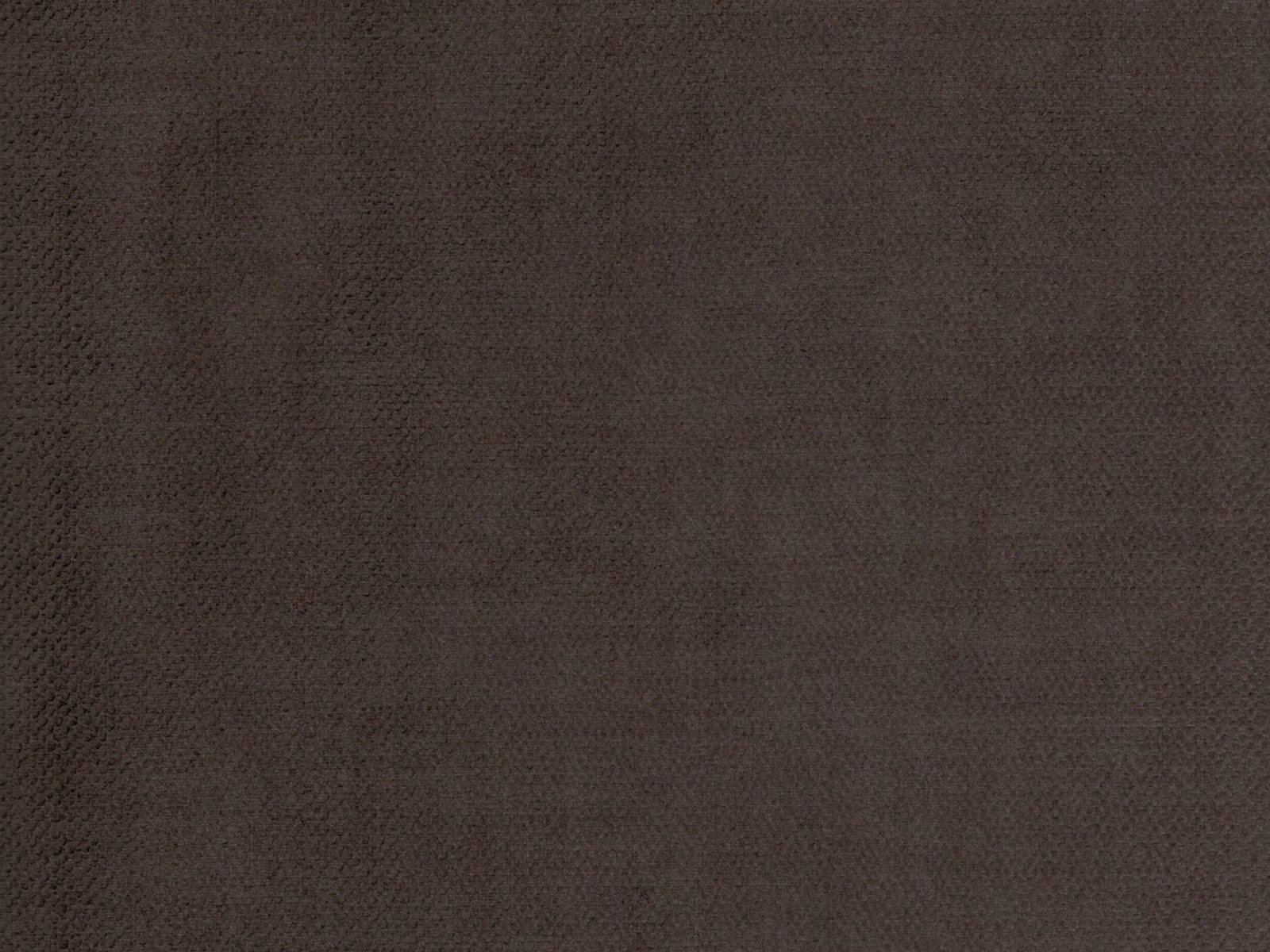 Dark mocha-taupe velvet swatch with subtly mottled directional texture