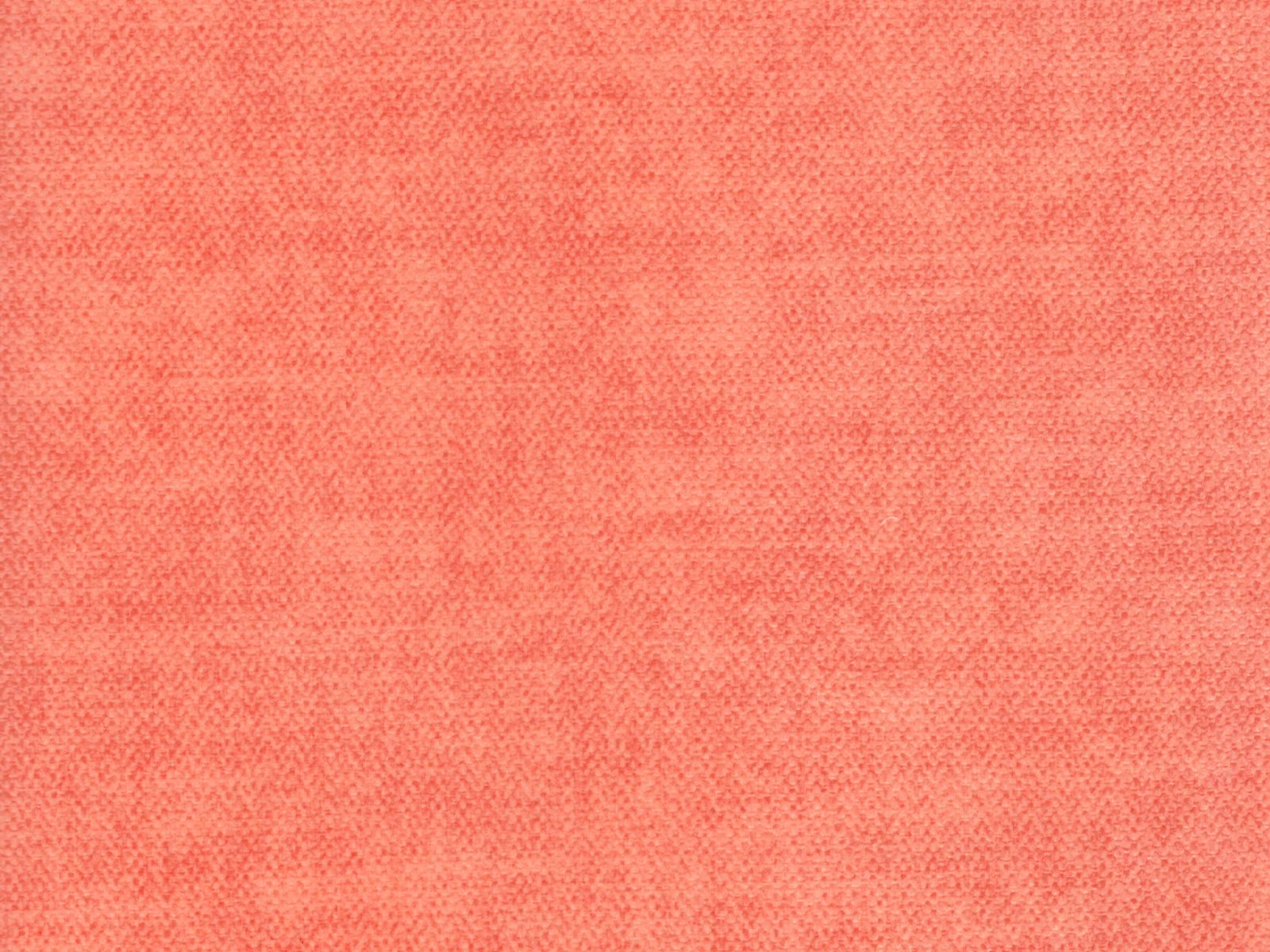 Coral-salmon velvet with softly mottled tonal texture in DES3057
