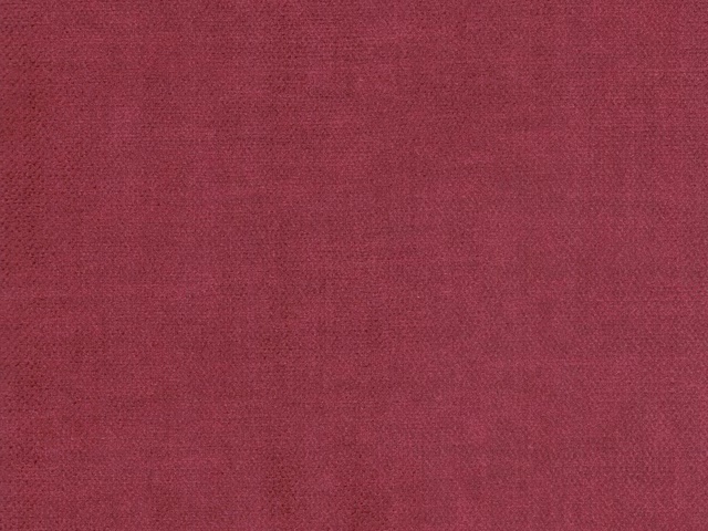 Deep berry-red velvet swatch with subtle tonal texture and light-catching pile